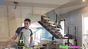 Homecoming Military Wife Gets Wild with Stepson in Taboo Action 😈