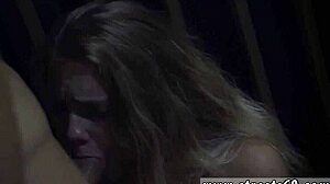 lilly in self bondage trouble cumming hard in domination