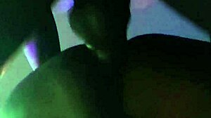 with black shemale, bareback to the balls