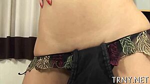 Young Shemale Gets Drilled And Fucks