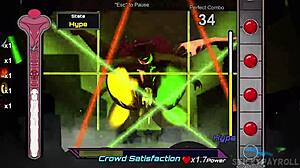 At the rave, I met a girl and made her pussy so wet in this hentai game part 6?