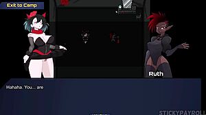 At the rave, I met a girl and made her pussy so wet in this hentai game part 6?