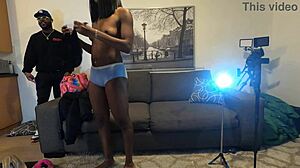 Cinnamon Baileyy Undergoes Detailed Casting POV Interview With Squirting And Ebony Features.