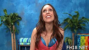 this is a casual narrative of an arse massage porn video