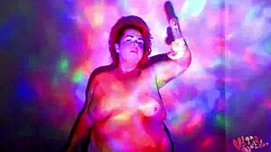 bbw goddess strips and dances oiled