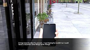 big tits brunette in 3d porn with freeloading stepfamily action