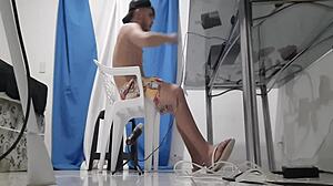 leaked young twink on whatsapp with big black cock oral