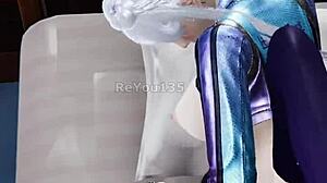 league of legend - evelynn with natural tits 😏