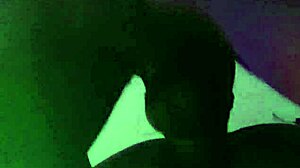 with black shemale, bareback to the balls