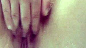 HOT brunette JULIA MASTURBATES in BATH with dildo!