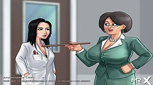 summertimesaga deep throat in hentai anime