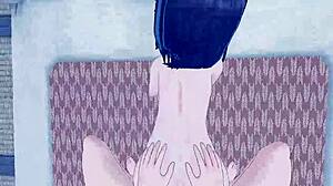 Pov nighttime sex with hikage miyauchi in anime style