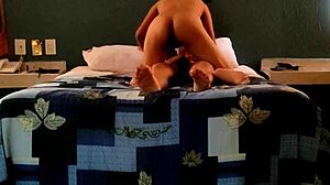 Intense public blowjob with fiancée anticipating honeymoon