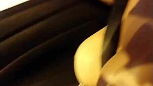 Peruvian Brunette Flashes Big Tits in São Paulo Traffic