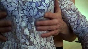 Fun For Me And You With Amateur Couple Featuring Big Tits In Stockings Play