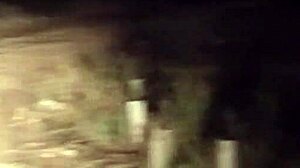 After Party, Lady Milf and Pernocas Strip Boy Naked on Public Road