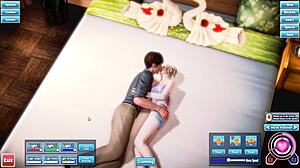 Short blonde pleasures and fucks with me