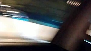 Peruvian Brunette Flashes Big Tits in São Paulo Traffic