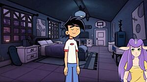 Hey, wanna see goth blowjob in Danny Phantom Amity Park?