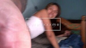 Creampie and sperm on ass in doggystyle cumshot scene