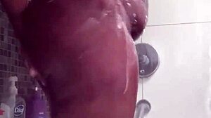 shower time gettin ready for cum, u know what i mean, right??