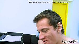 性感男同性恋伙伴猛烈深插