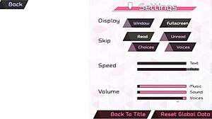 Schoolgirl Blowjob in Hentai Game