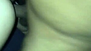 Amateur gay slut moans loudly while sitting on cousin's cock in anal sex