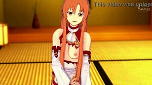 Watch Asuna give joi jerk off instructions.