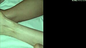 Friend Fills Cuckold's Wife with Cum in Group Threesome