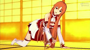 Watch Asuna give joi jerk off instructions.