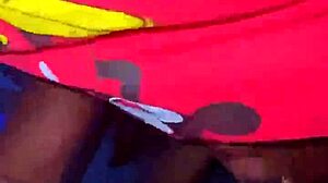 Throatpie gone wrong with big black cock deepthroat and creampie