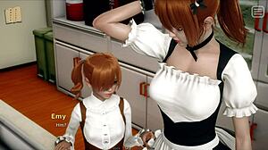 My bully is my lover, the blonde with big tits