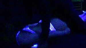 Scarlett Johnson Has Blacklight Sex With Teen 18+