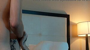 Petite tattooed teen gets roughly fucked in missionary position, moaning loudly