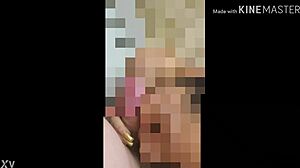 My little whore sucking my dick in cuckold scene