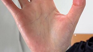 Wet female hands in japanese fetish scene