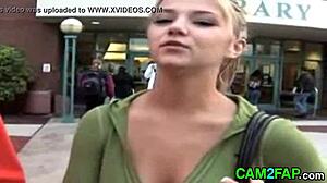 Emotional Journey Of A Blonde Girl In Free Video
