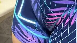 Blonde teen’s wild oral antics with husband