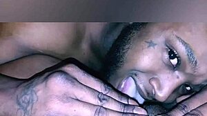 in this homemade amateur scene, corleone, the black stud, shows off his big cock in an intense fucking session