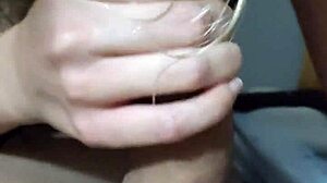 i jerked off my wife, she blew me