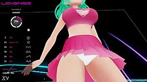 Mystic Hentai Magical Girl Vtuber Sways Hips Seductively.