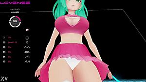 Mystic Hentai Magical Girl Vtuber Sways Hips Seductively.