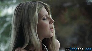 those petite babe toes get cummed after footjob handjob blowjob fetish action