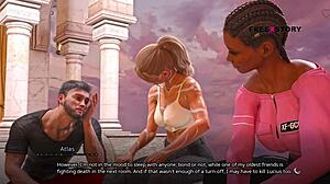 Atlas threesome sex with Leyala Kali and Naya!