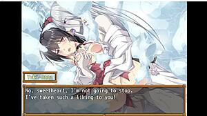 Suggestive Hentai Anime Game Featuring Divine Miko Koyori In Part Two Adventures