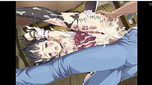 Suggestive Hentai Anime Game Featuring Divine Miko Koyori In Part Two Adventures