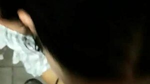 Stranger reverses into me, leading to outdoor blowjob and facial in public