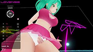 Mystic Hentai Magical Girl Vtuber Sways Hips Seductively.