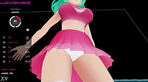 Mystic Hentai Magical Girl Vtuber Sways Hips Seductively.